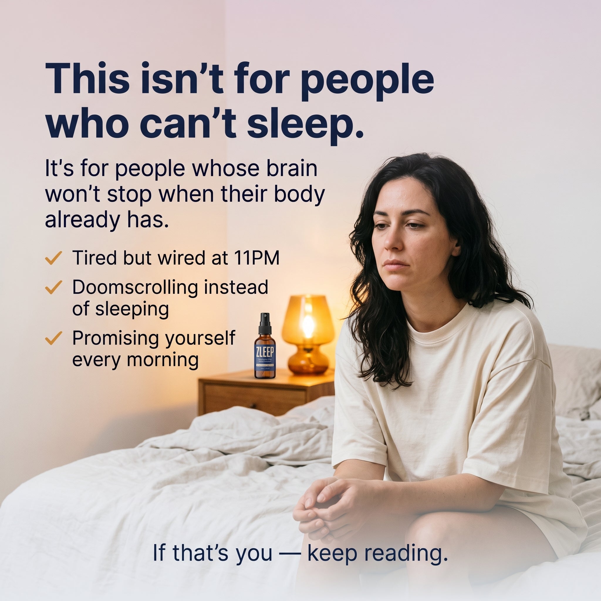ZLEEP Melatonin-Free Sleep Spray