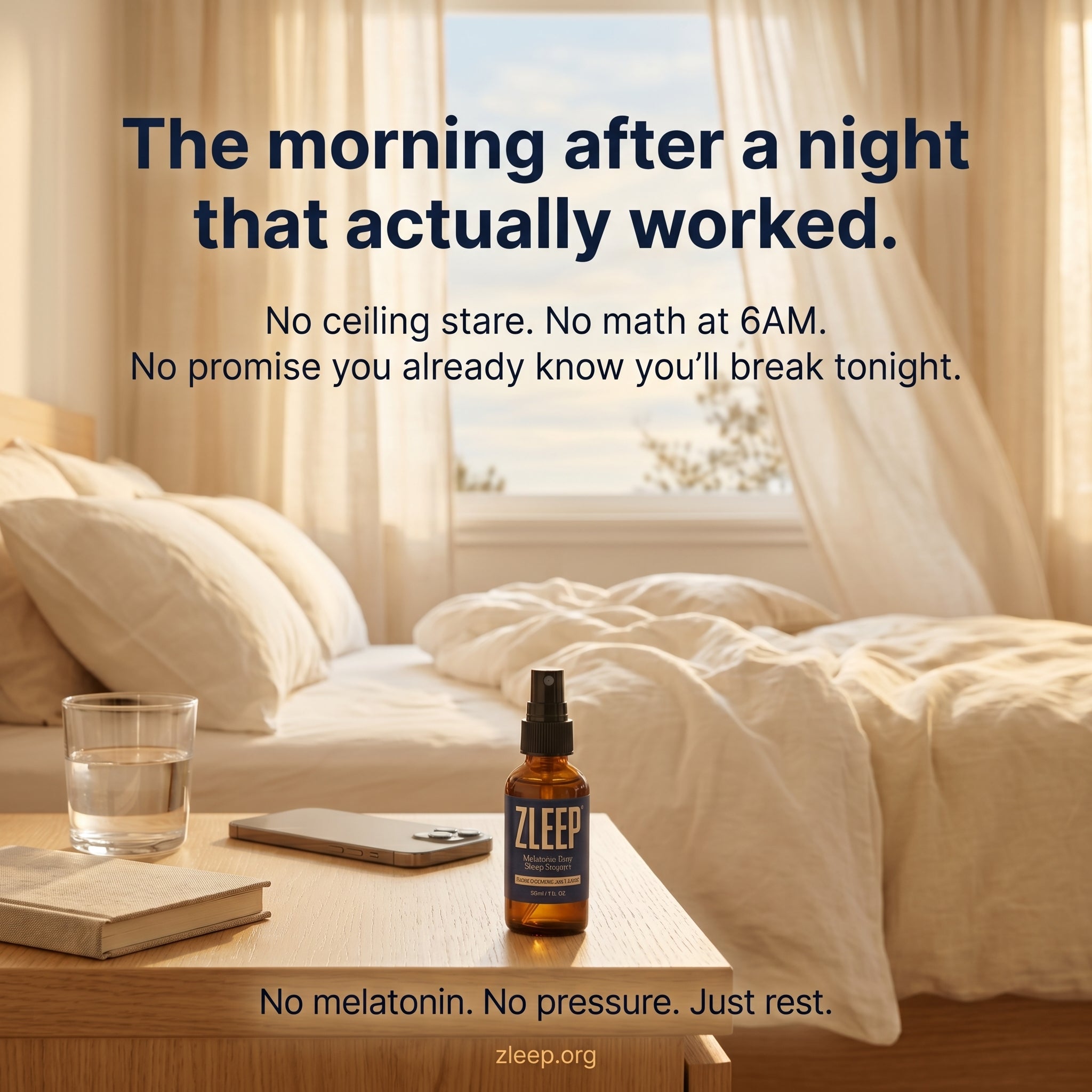 ZLEEP Melatonin-Free Sleep Spray