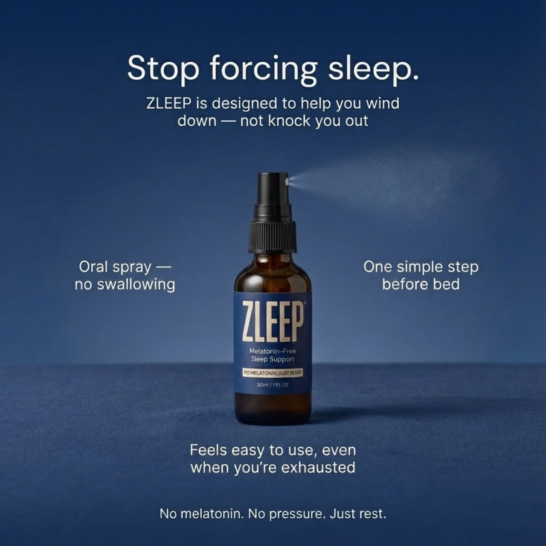 ZLEEP Melatonin-Free Sleep Spray